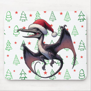 Weihnachtspterodaktylus Mousepad