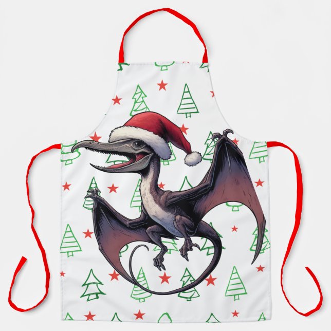 Weihnachtspterodaktylus Schürze (Vorderseite)
