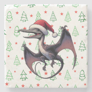Weihnachtspterodaktylus Steinuntersetzer