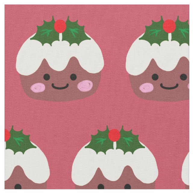Weihnachtspudding 1 stoff (Nahaufnahme)