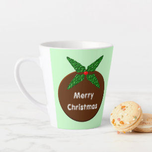 Weihnachtspudding Custom Milchtasse