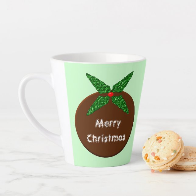 Weihnachtspudding Custom Milchtasse (Beispiel)