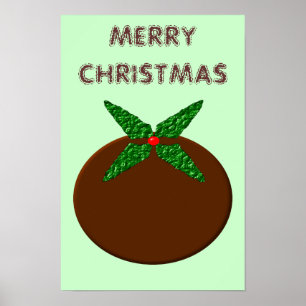 Weihnachtspudding Poster