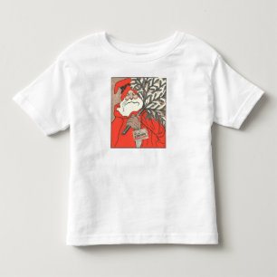 Weihnachtspudding und germanischer Weihnachtsmann Kleinkind T-shirt
