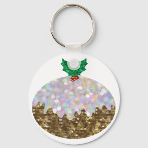 Weihnachtspuddings Schlüsselanhänger