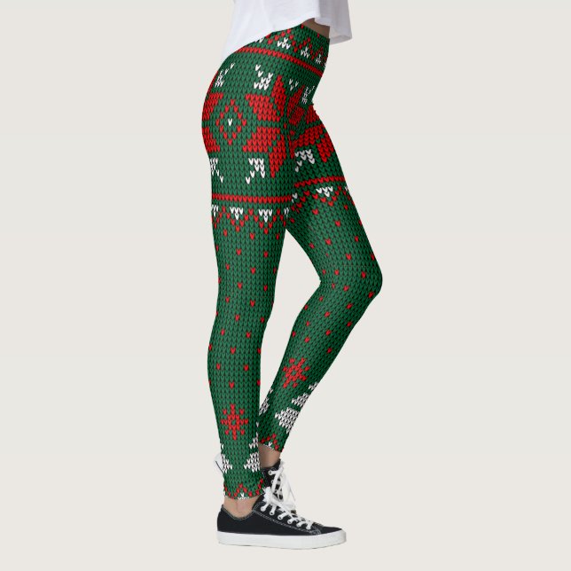 Weihnachtspulli Leggings (Rechts)
