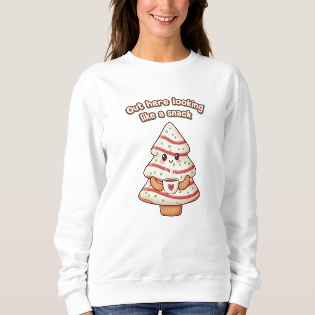 weihnachtspullover für frauen sweatshirt (Vorderseite)