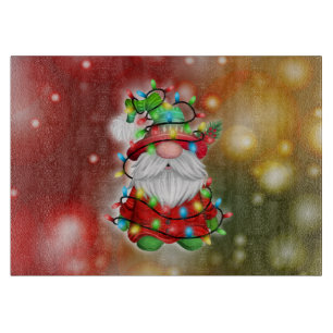 Weihnachtspullover-Gnom-Weihnachtsbeleuchtung-Verh Schneidebrett