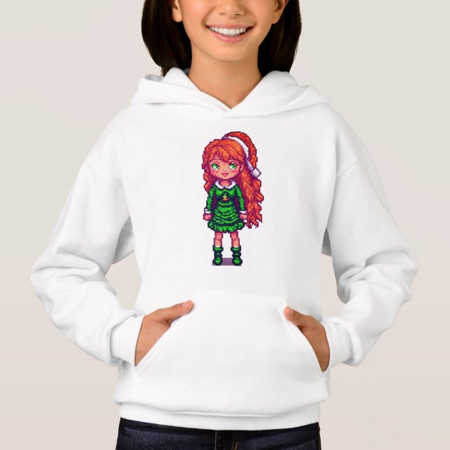 Weihnachtspullover Hoodie (Vorderseite)
