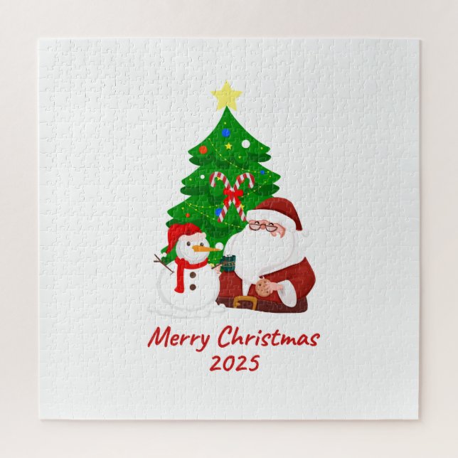 Weihnachtspuzzle (Vertikal)