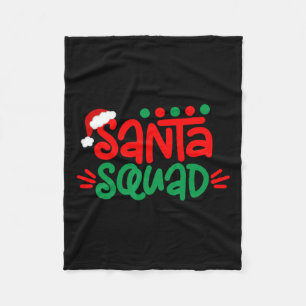 Weihnachtsquadrat Familie Matching Weihnachtsfeier Fleecedecke