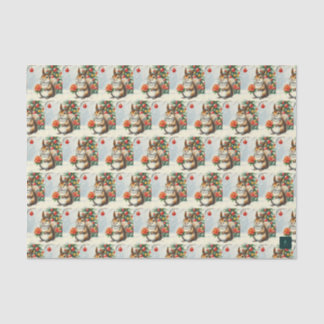 Weihnachtsquirrel Tissue Seidenpapier