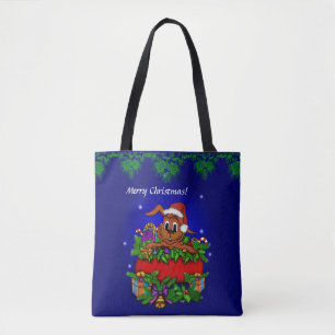 Weihnachtsrabbe Tasche