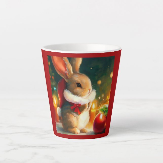 WeihnachtsRabbit 1 Milchtasse (Vorderseite)