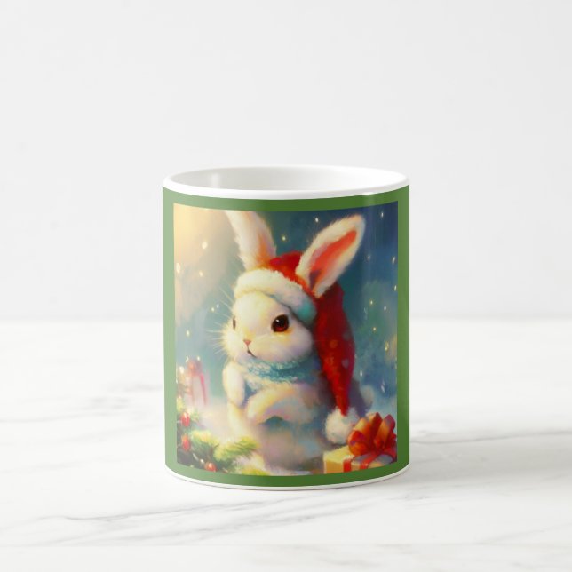 WeihnachtsRabbit 2 Kaffeetasse (Mittel)