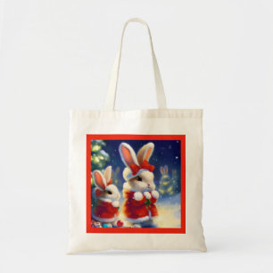 WeihnachtsRabbit 3 Tragetasche