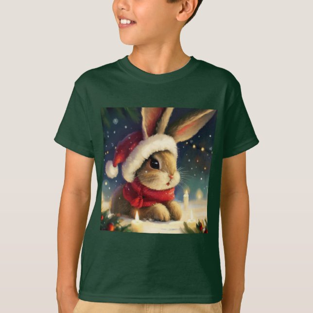 WeihnachtsRabbit 4 T-Shirt (Vorderseite)