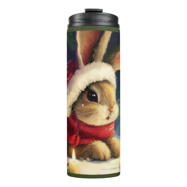 WeihnachtsRabbit 4 Thermosbecher (Vorderseite)