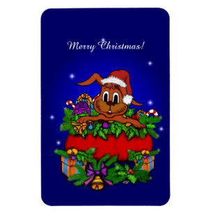 WeihnachtsRabbit Magnet