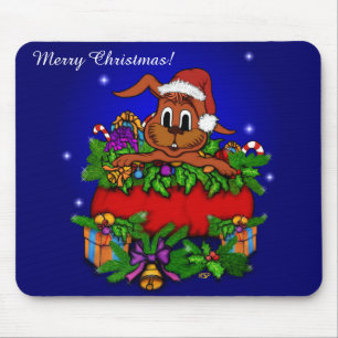 WeihnachtsRabbit Mousepad