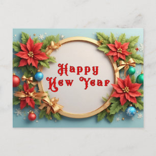 Weihnachtsrahmen Feiertagspostkarte