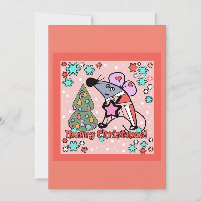 Weihnachtsrat Einladung (Vorderseite)