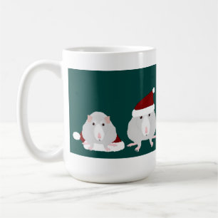 Weihnachtsratten-Tasse Kaffeetasse