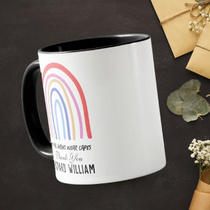 Weihnachtsregenbogen Wasserfarben Lehrer Danke Sch Tasse