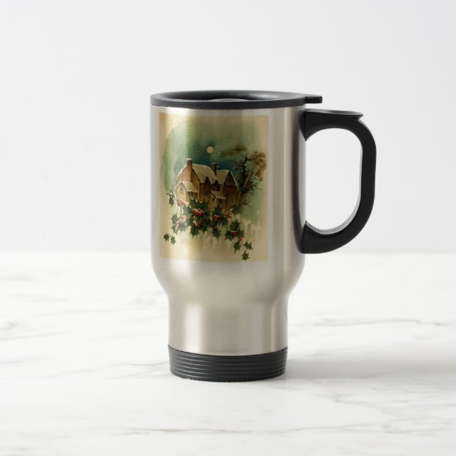 Weihnachtsreise Mug Reisebecher (Rechts)