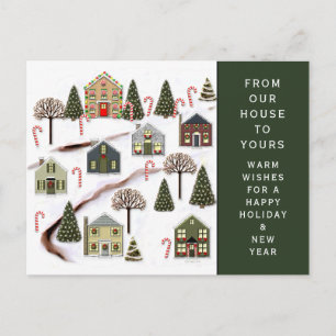 Weihnachtsreise Postkarte