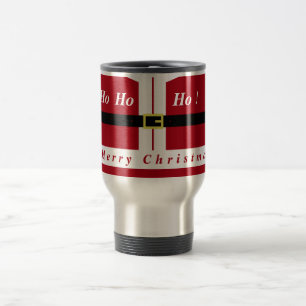 Weihnachtsreise Umarmung Geschenk Weihnachtsmann - Reisebecher