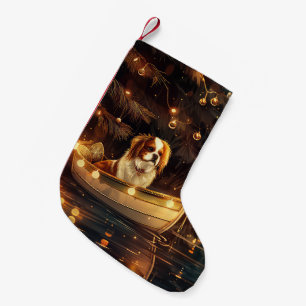 Weihnachtsreise zum Japanischen Kinn Kleiner Weihnachtsstrumpf