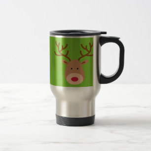 Weihnachtsren-Reise-Kaffee-Tasse Reisebecher