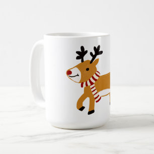 Weihnachtsrentier Kaffeetasse