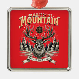 Weihnachtsrentier Ornament Aus Metall