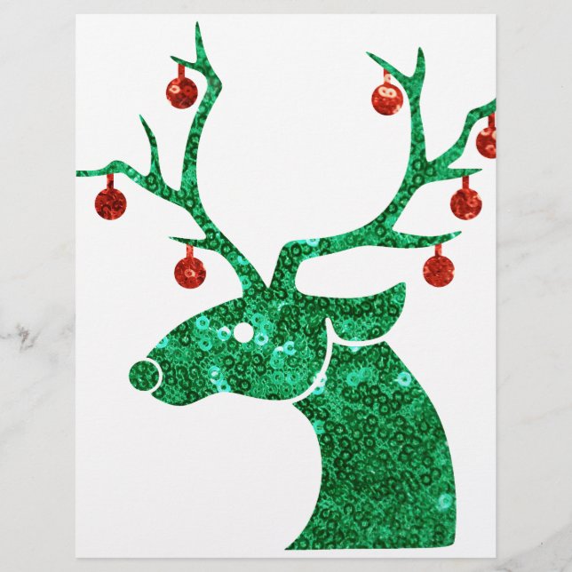 Weihnachtsrentiere (Vorderseite)