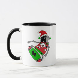 Weihnachtsroboter Tasse