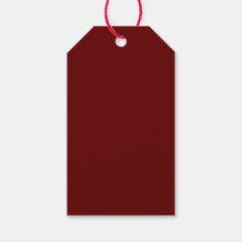 Weihnachtsrot, kräftig rot, tiefrot, schlicht rot geschenkanhänger