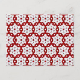 Weihnachtsrot Postkarte