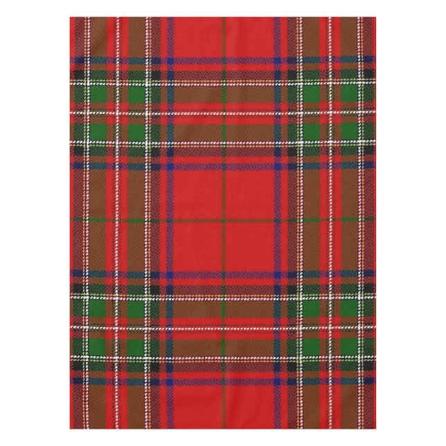 Weihnachtsrot und Grüne Tischdecke (Vorderseite)