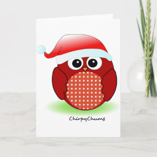 Weihnachtsrottchen Feiertagskarte
