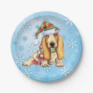 Weihnachtssaal Pappteller
