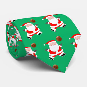 Weihnachtssaison in Basketball Krawatte