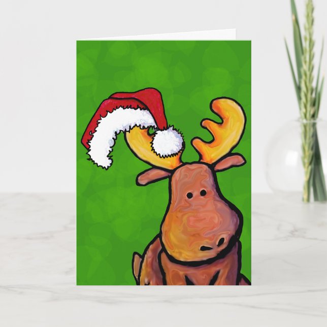 Weihnachtssaison-Karte Feiertagskarte (Vorderseite)