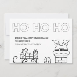 Weihnachtssaison Weihnachts-Fotokarten