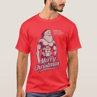 WEIHNACHTSsankt-MUSKEL T-Shirt