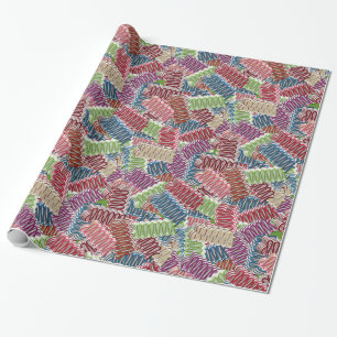 Weihnachtsscandy GIFT WRAPPING PAPIER Geschenkpapier