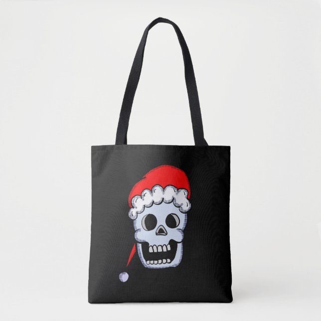 Weihnachtsschädel Tasche (Vorderseite)