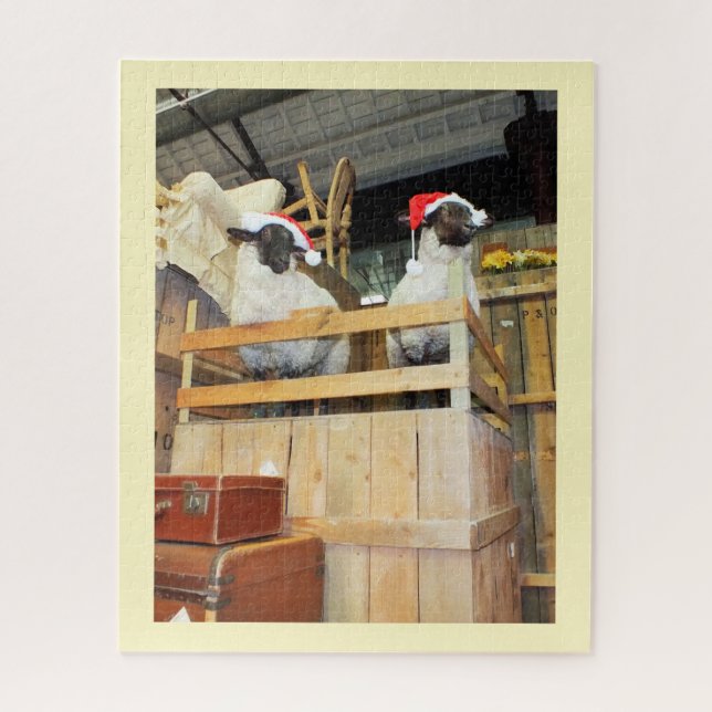 Weihnachtsschaf (Vertikal)