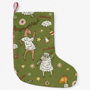 Weihnachtsschaf Kleiner Weihnachtsstrumpf